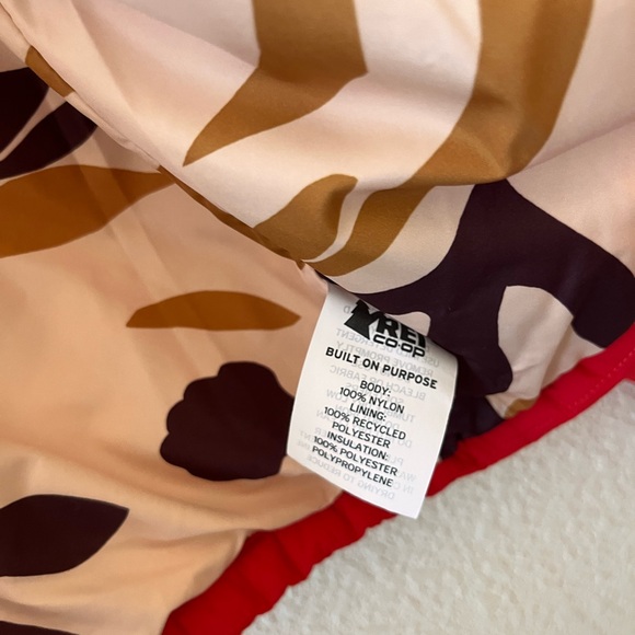 REI Co-op Groundbreaker Insulated Puff Coat Jacket in red - Picture 10 of 12